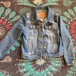 Levi's Classic Blue Denim Jacket - Kids Small